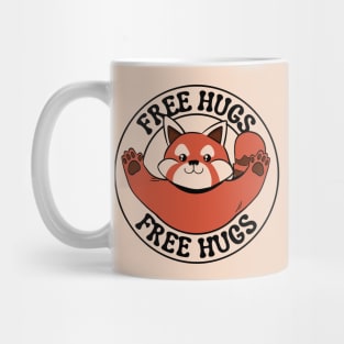 Free Hugs Red Panda Mug